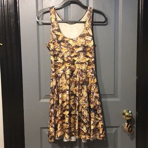 Blackmilk Bee Skater Dress